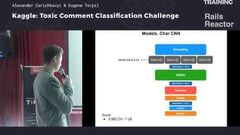 (Ukr) Kaggle: Toxic Comment Classification Challenge by Alexander Zarichkovyi & Eugene Terpil  @ML#3