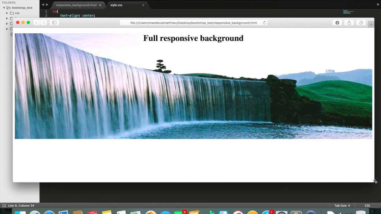 Full Responsive background - YouTube