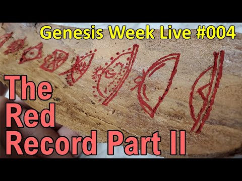The Red Record, Part II: Genesis Week Live #004, Season 7 @wazooloo