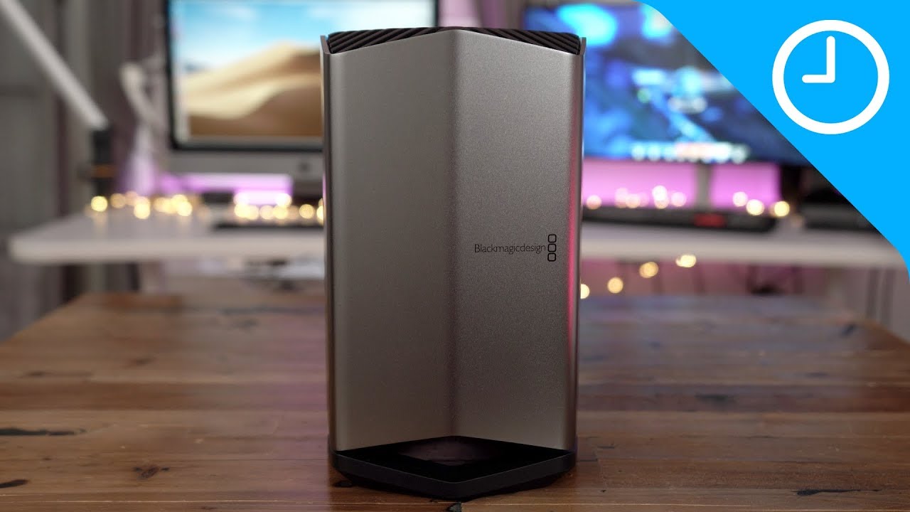 Review: Blackmagic eGPU for MacBook Pro - beautiful and quiet