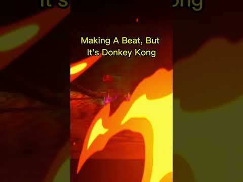 Making A Beat But Its Donkey Kong #shorts