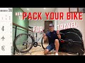 How to pack your bike for travel