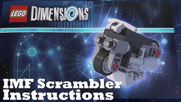 Lego Dimensions Mission Impossible Level Pack! IMF Scrambler Instructions!