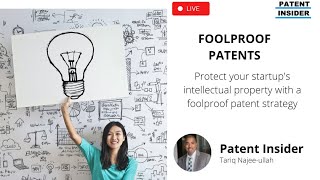 Foolproof Patent Strategies for your startup!