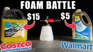 Battle of the BIG BOX STORE car shampoo TURTLE WAX vs BLUE CORAL