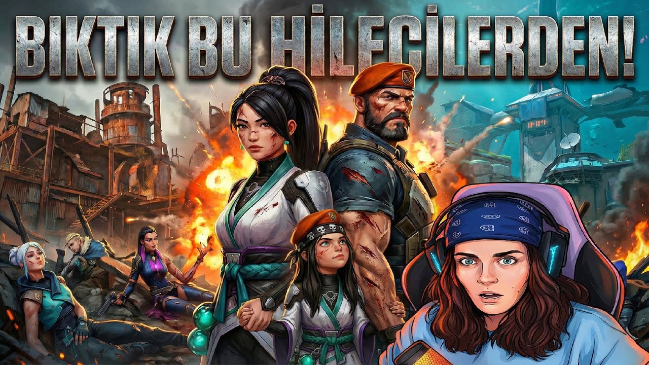 HİLECİ YÜZÜNDEN TAM OYUNU SİLİYORDUK Kİ... (O AN!) / VALORANT