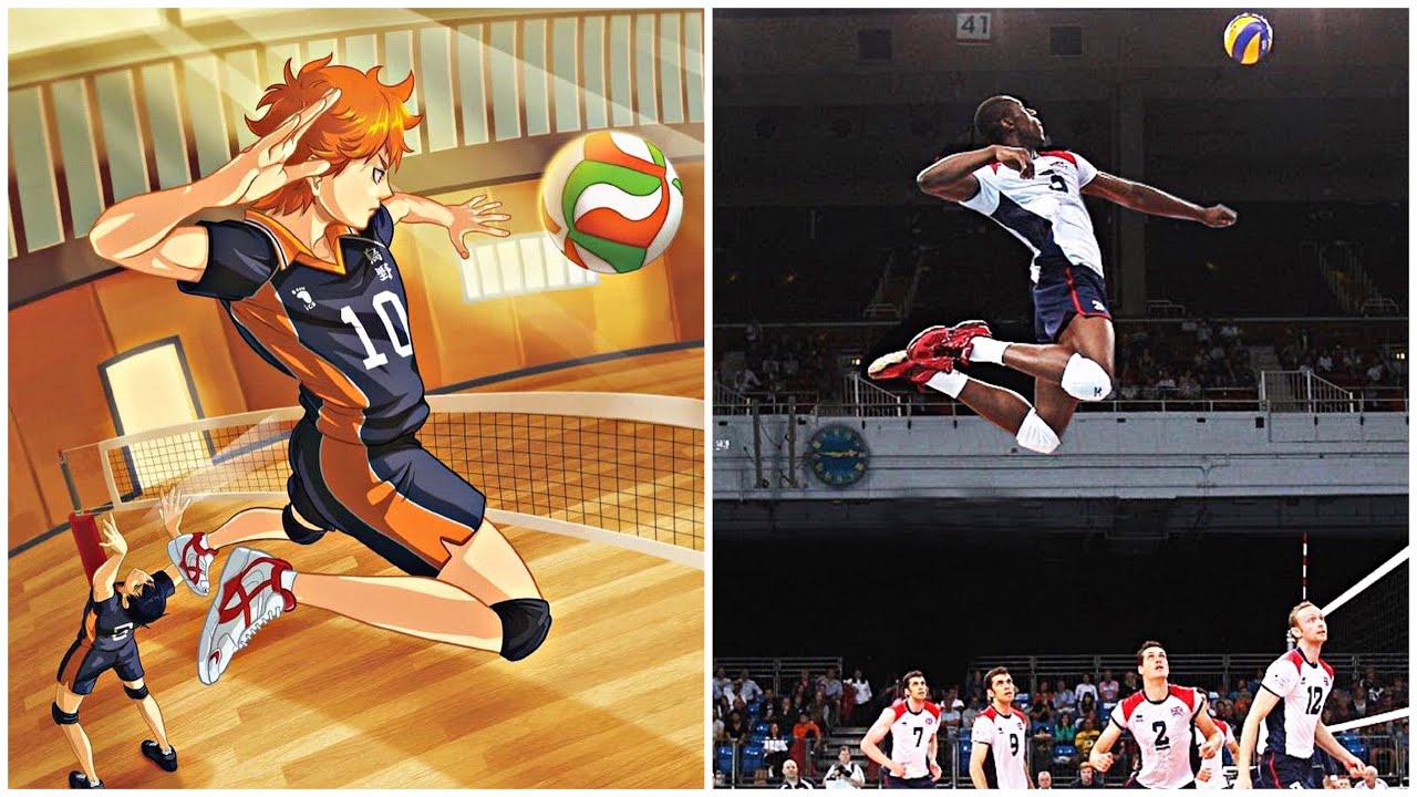 Haikyuu in Real Life !? Best Volleyball Actions (HD) 