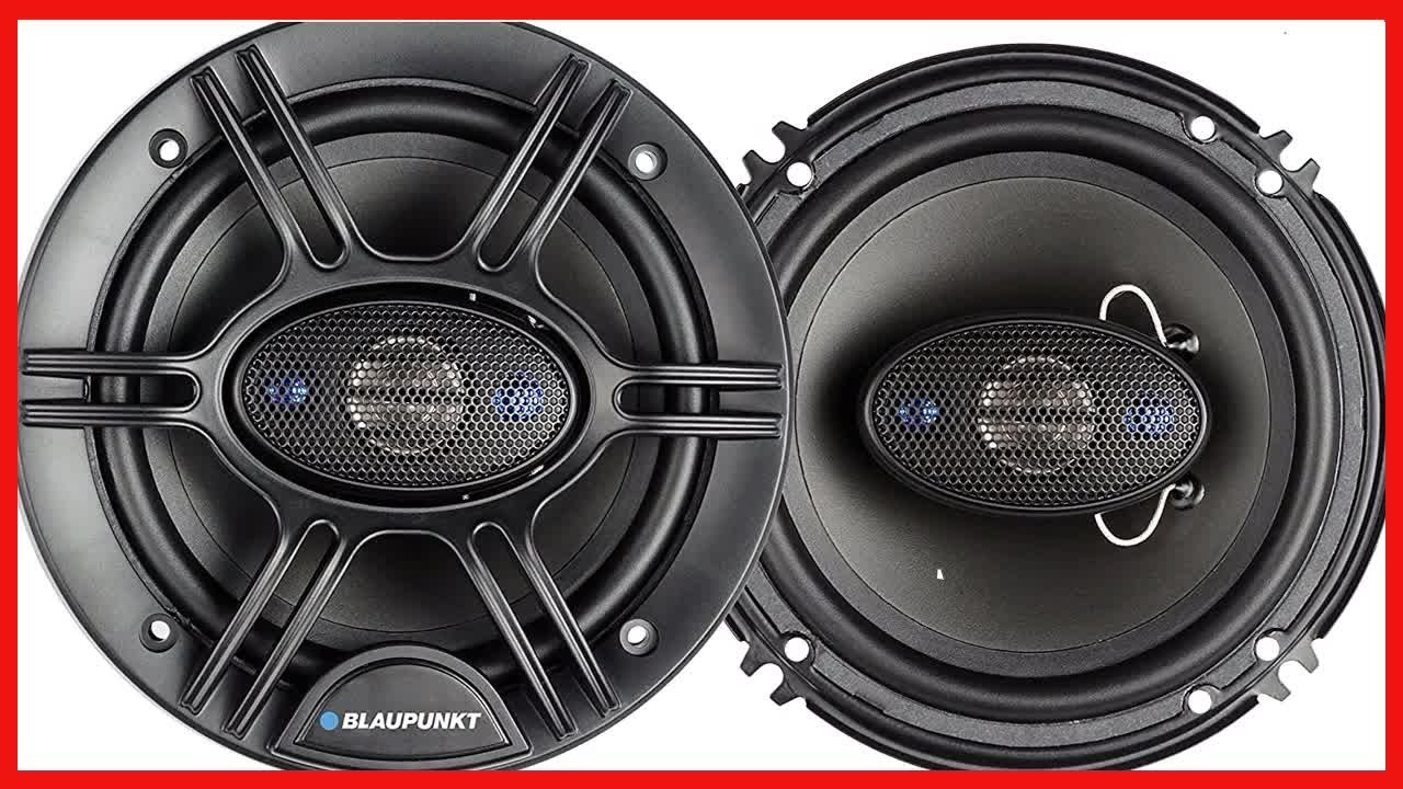 Upgrade Your Car Sound with Blaupunkt 6.5-Inch 360W 4-Way Coaxial Speakers