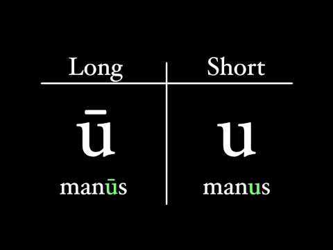 Latin Pronunciation Chart