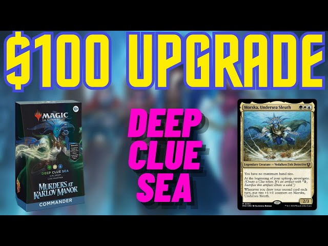 mtg deep clue sea commander deck Magic: The Gathering Murders at Karlov Manor Murders at Karlov Manor Commander