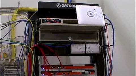 Network Wiring Closet - router DSL line -part1