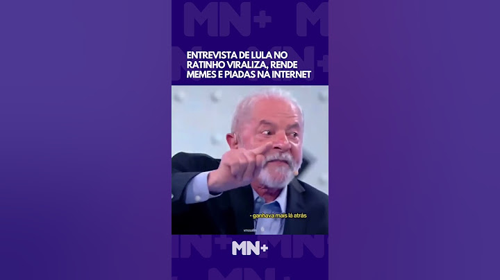 Entrevista de Lula no Ratinho vira meme: 'Gosto de uma cachacinha'
