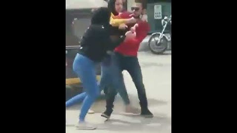 خناقه بنات مع واحد كسروه من امبابه💪