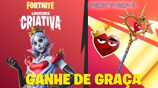 GANHE DE GRAÇA A PICARETA - LOUCURA CRIATIVA - FORTNITE