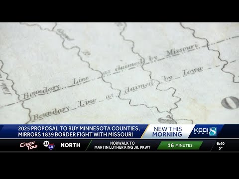 Lawmaker wants Iowa to buy southern Minnesota. In 1839, Iowa fought Missouri over the southern bo... Lawmaker wants Iowa to buy southern Minnesota. In 1839, Iowa fought Missouri over the southern bo...