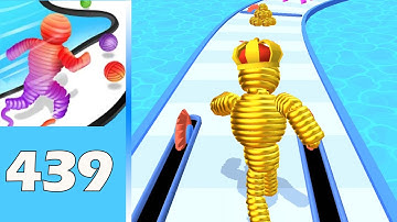 Rope-Man Run (IOS/Android) NEW UPDATE Gameplay Walkthrough All Level Eps 439 #Shorts