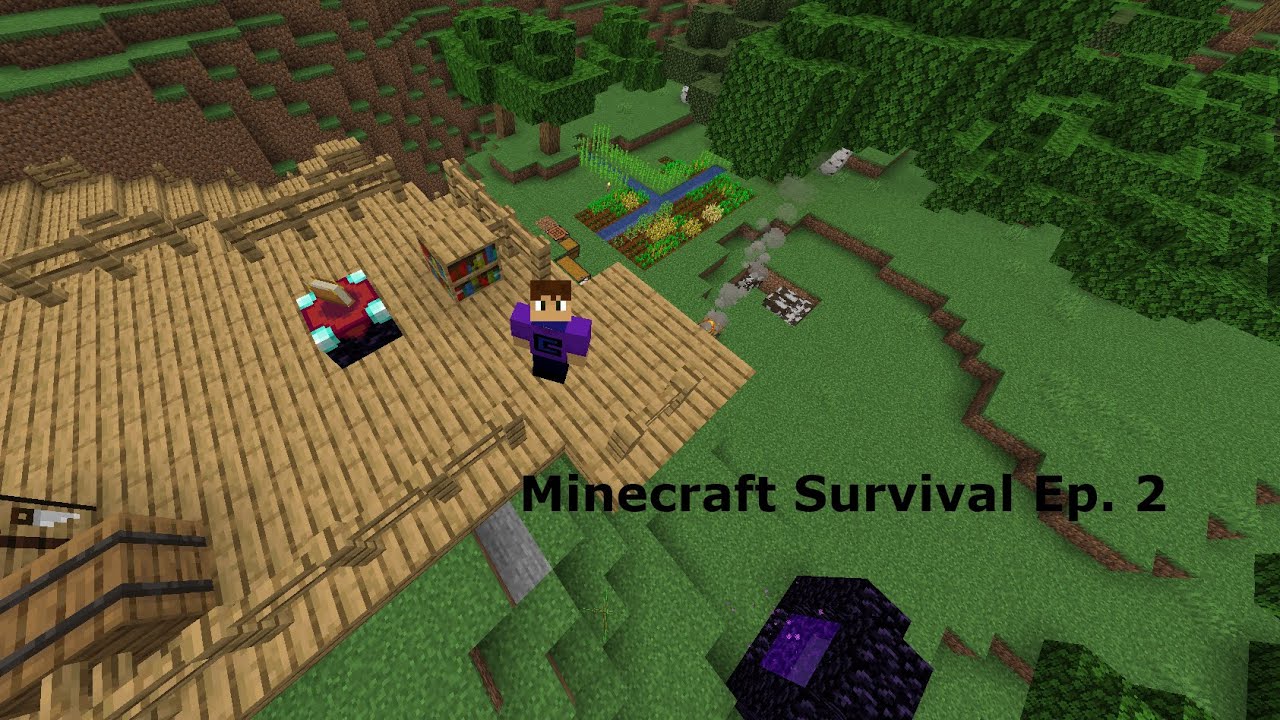 Start Building! Minecraft Survival Episode 2 - YouTube