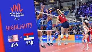 Enjoy the highlights from women's match between usa and serbia week 2
of volleyball nations league 2019! #vnl #vnl2019 #bepartofthegame
▶▶ watch...