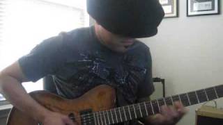 Video thumbnail of "Rufus & Chaka Khan - Sweet Thing guitar cover"