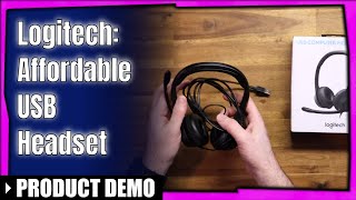 Logitech’s $25 USB Computer Headset - it’s trash 🚮