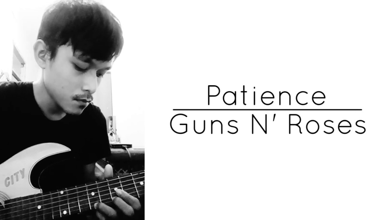 Patience Solo Guns N' Roses Acoustic Guitar Cover YouTube