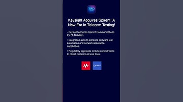 Keysight Acquires Spirent: A New Era in Telecom Testing!