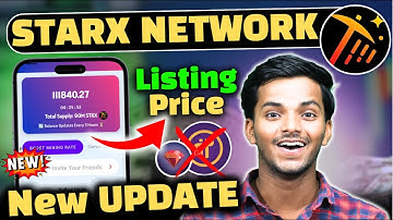 🚀 StarX Network New Update Today | Starx Network new update🔥 | StarX Mining App New Update