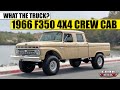 1966 Ford F350 Slick Crew Cab 4x4 | What The Truck? | Ford Era