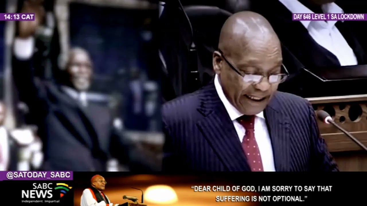 State Funeral Arch Tutu | Remembering the man in a purple robe The Arch