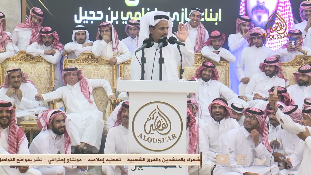 موال 🎤🎤 متعب المسفري 🎤 عبد العزيز العازمي - الدوادمي - ١٤٤٣/١١/٣ه‍ـ