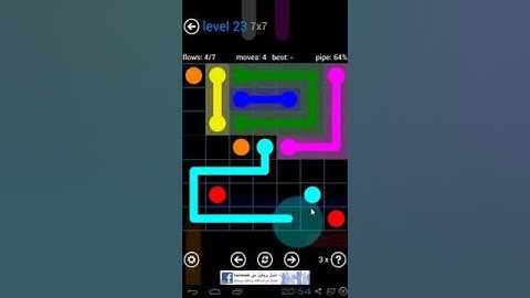 Flow Free - Bonus Pack 7 x 7 Level 23