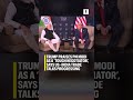 Trump praises PM Modi as a ‘tough negotiator’, says US–India trade talks progressing