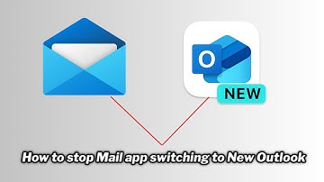 How to stop Mail app switching to new outlook problem in windows 10/11