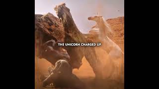 The Witcher S03E07 2023 #fantasy #desert #unicorn #creature #survival #femalelead #darkfantasy
