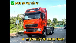 Giới thiệu xe đầu kéo Sitrak T7H 440HP cầu láp