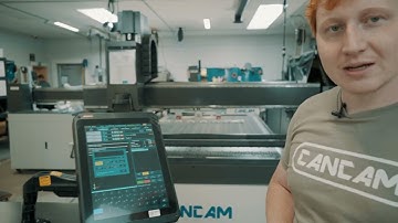 CanCam C2-510 ATC pressure roller CNC router training