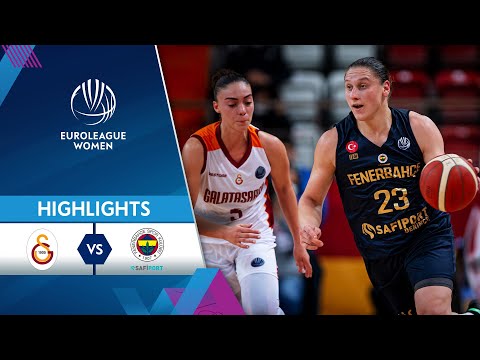 Galatasaray - Fenerbahce Safiport | Highlights | EuroLeague Women 2021/22