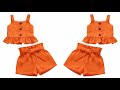 DIY: How To Sew This Cute Baby Girl Outfit. //step by step tutorial//