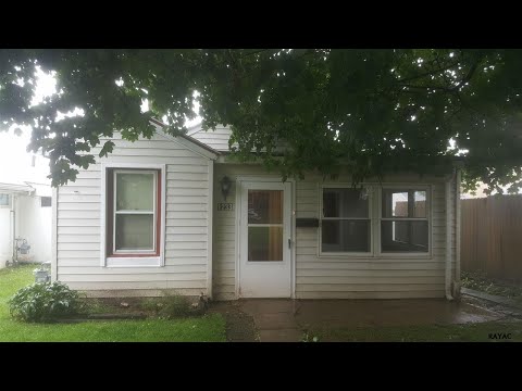 1233 E South St, York, PA home video tour