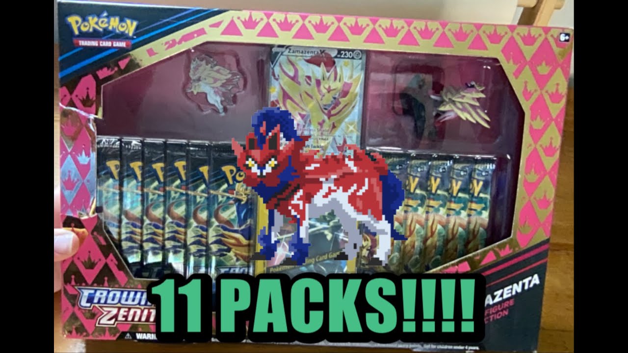 Zur 252 Ck Zu Zenit Der K 214 Nige Shiny Zamazenta Premium Figure Collection Youtube
