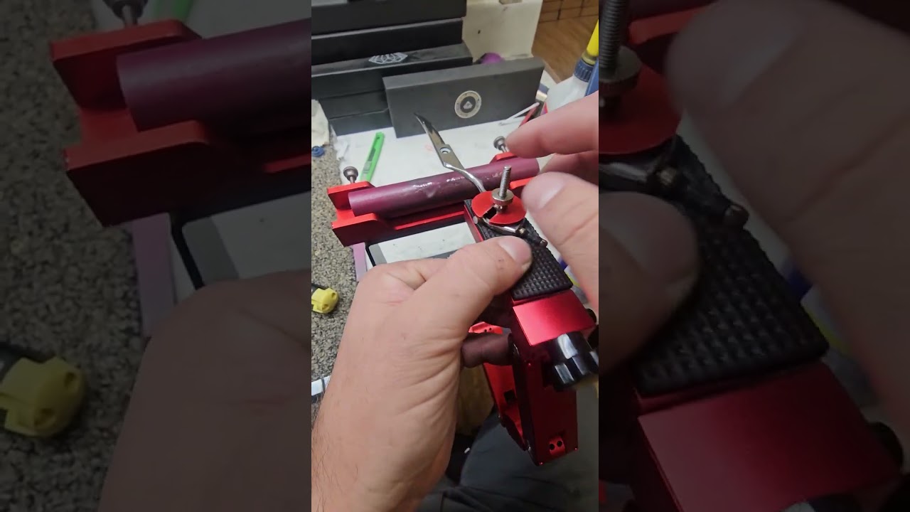 re-establishing a rideline on a curve shear