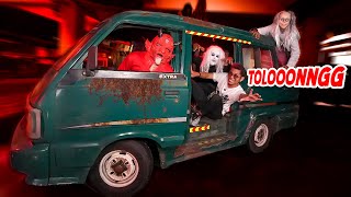 KERUMAH HANTU PAKAI KOSTUM HANTU!! HANTU MANA YANG PENAKUT?