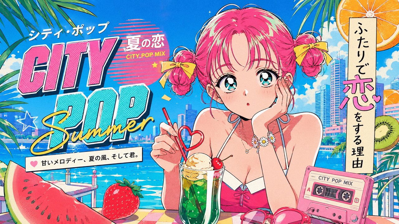 SUMMER LOVE – 夏のシティポップ | 80s Japanese City Pop