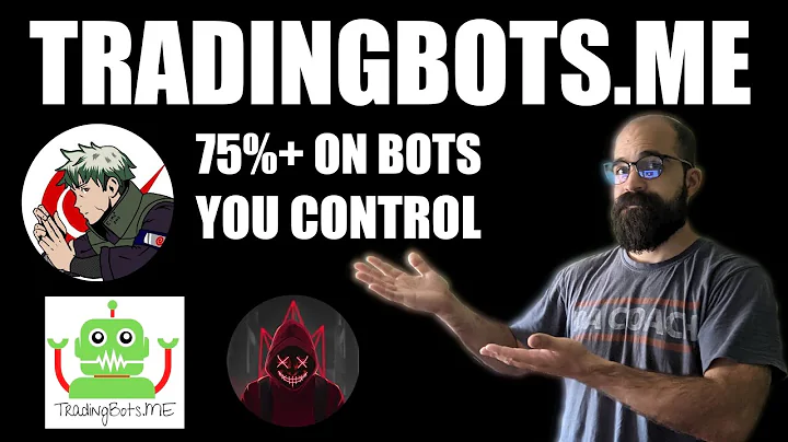 TradingBots.me, 75%+ APY on Bots YOU control?