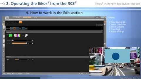Analog Way Eikos² EKS550: Demo.