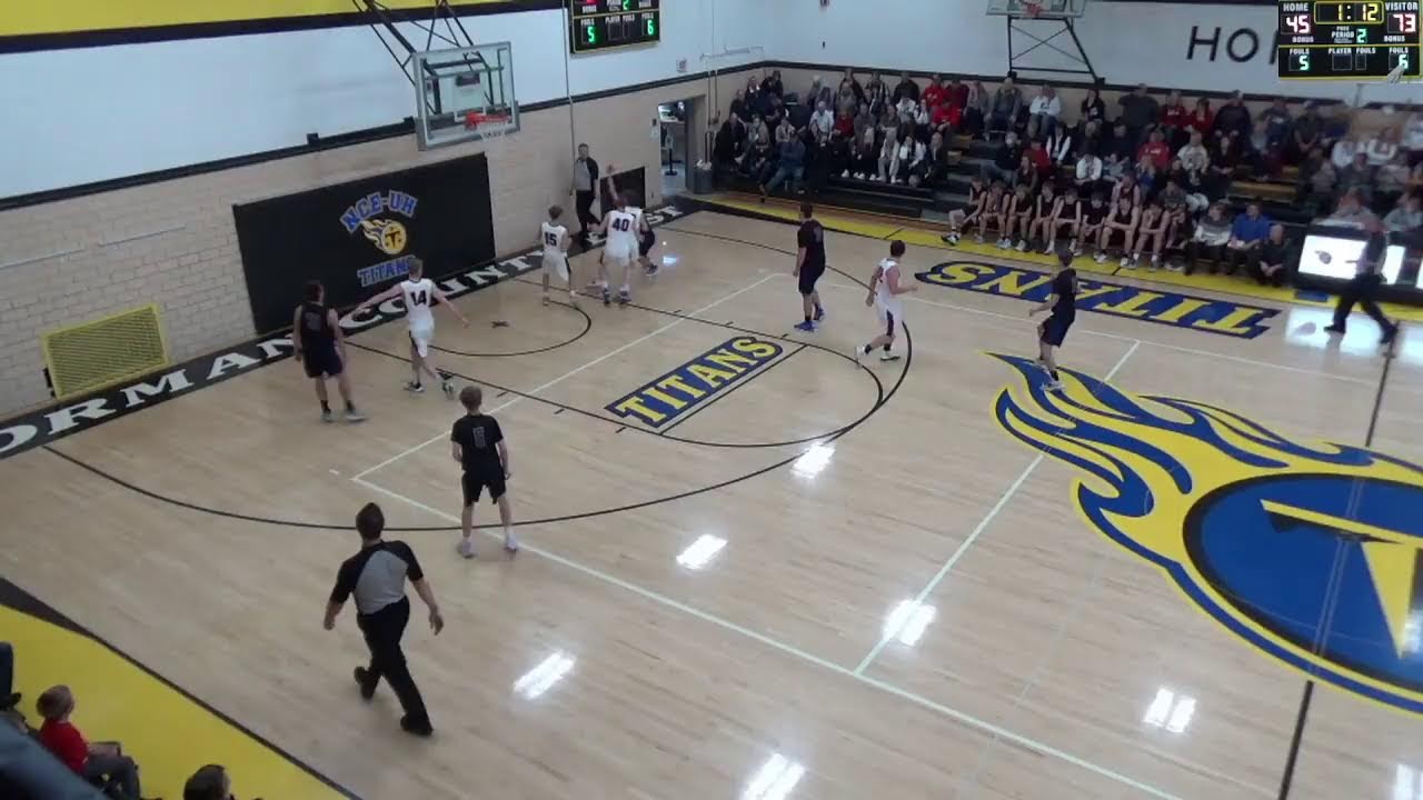 NCE/UH Boys Basketball vs Fertile/Beltrami YouTube