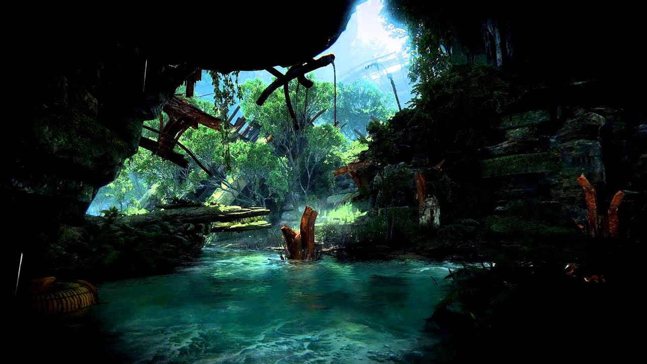 Crysis 3 Running Water Video Desktop Wallpaper Crysis 3 Running Water Video Desktop Wallpaper