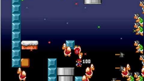 Super mario flash custom level