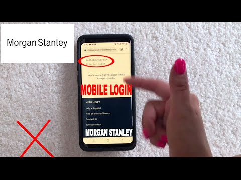 ✅  How To Register Log In Find Password Morgan Stanley Bank Mobile Website ?