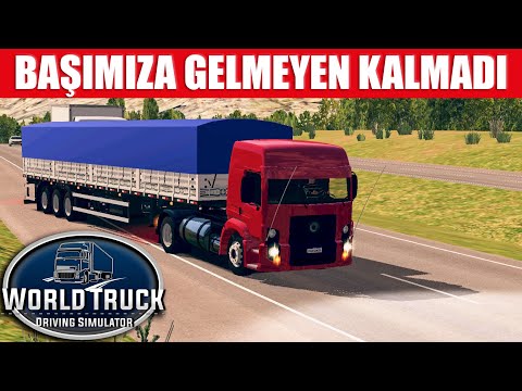 BAŞIMIZA GELMEYEN KALMADI | WORLD TRUCK DRIVING SIMULATOR !!